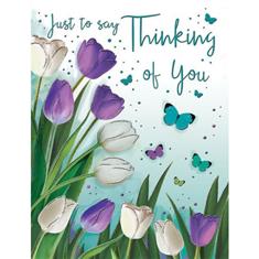 Just To Say Thinking Of You Greetings Card